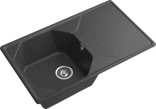 Мойка кухонная GranFest Графит Unique U--840 L граф